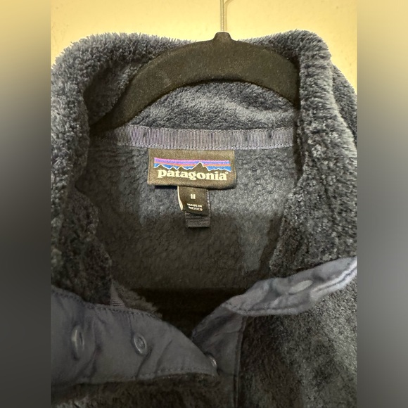 Patagonia Women’s Retool Snap T Fleece Polartec Pullover Size Medium - Picture 3 of 9